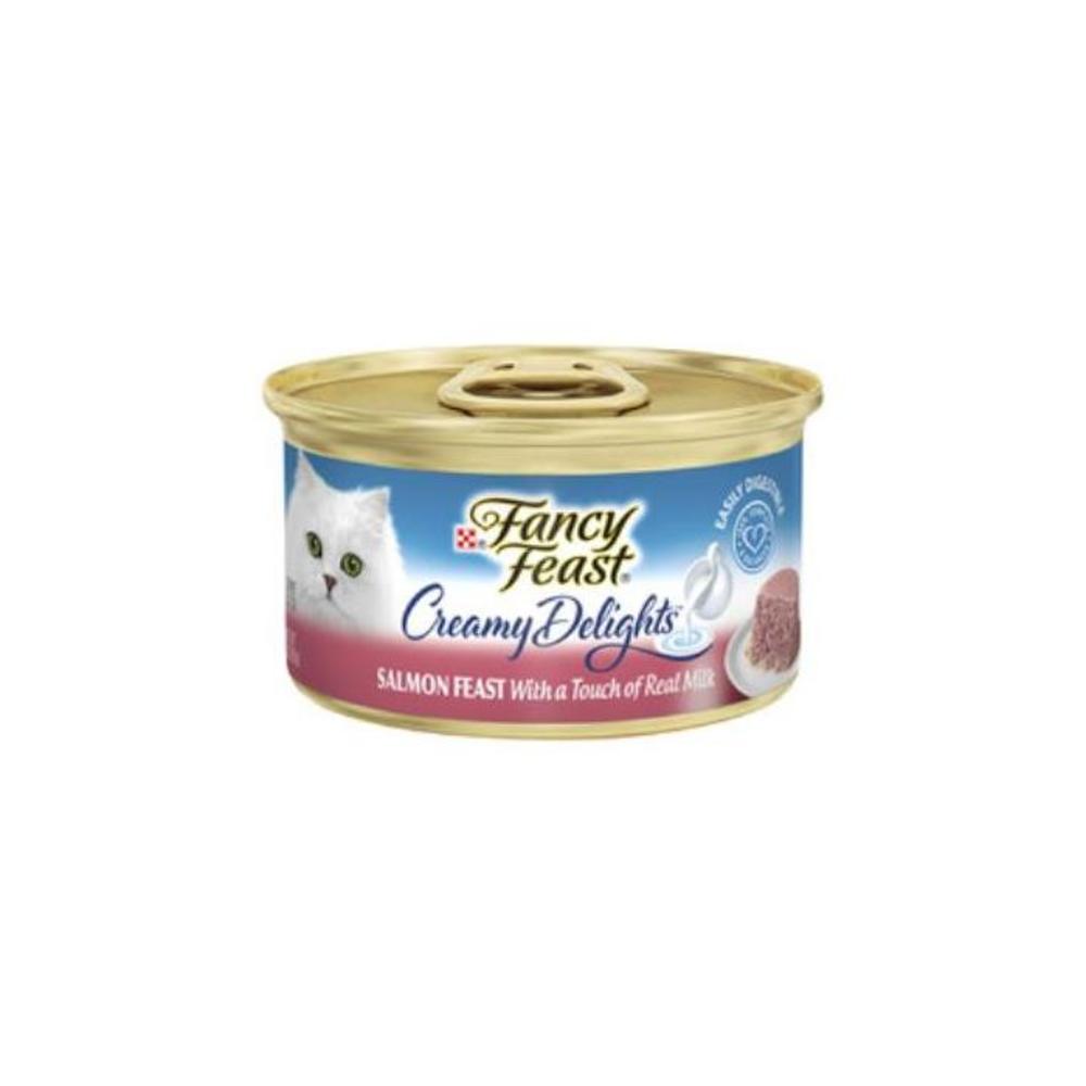Fancy Feast Creamy Delights With Pate Salmon Cat Food 85g 4492122P