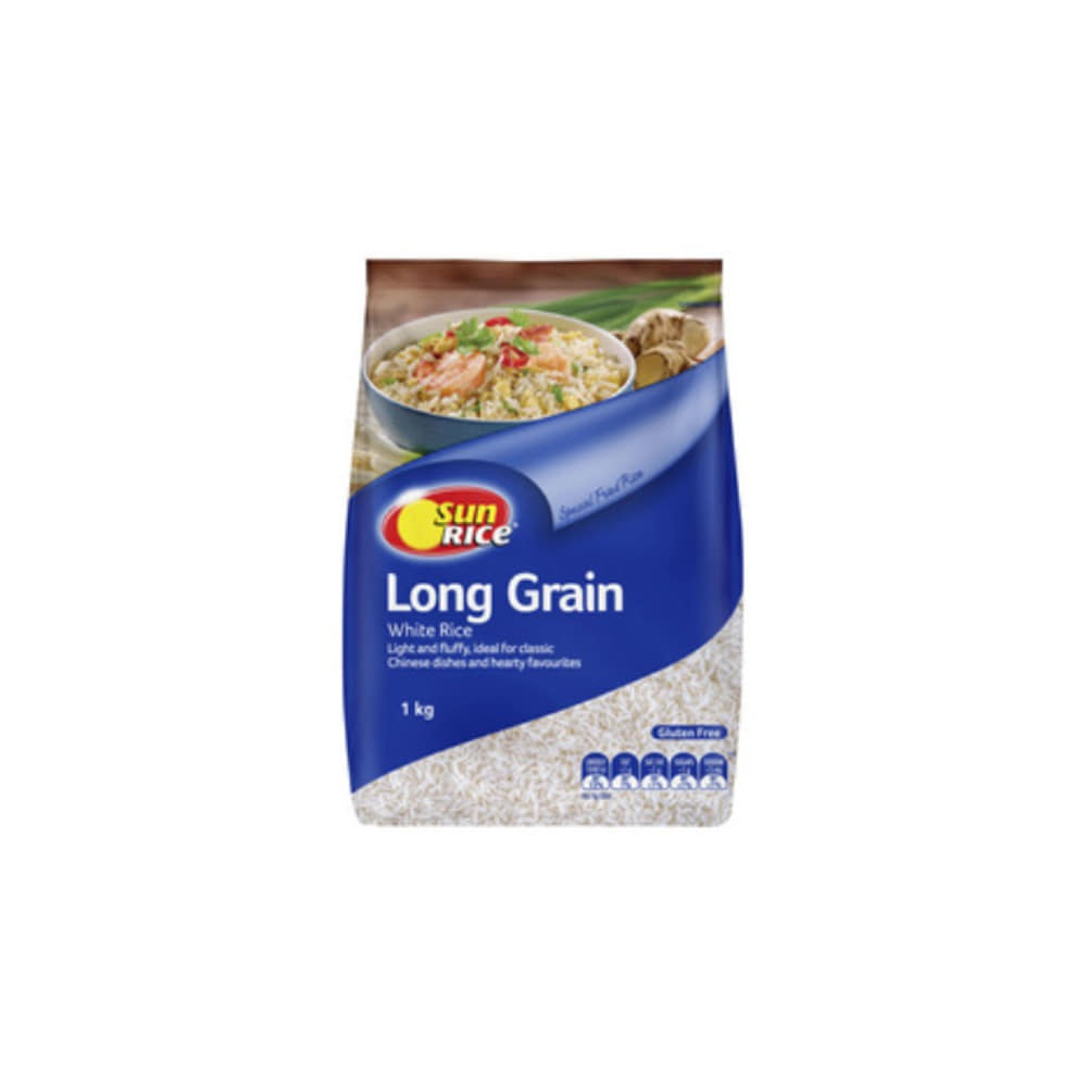 선라이스 롱 그레인 프리미엄 화이트 라이드 1kg, Sunrice Long Grain Premium White Rice 1kg
