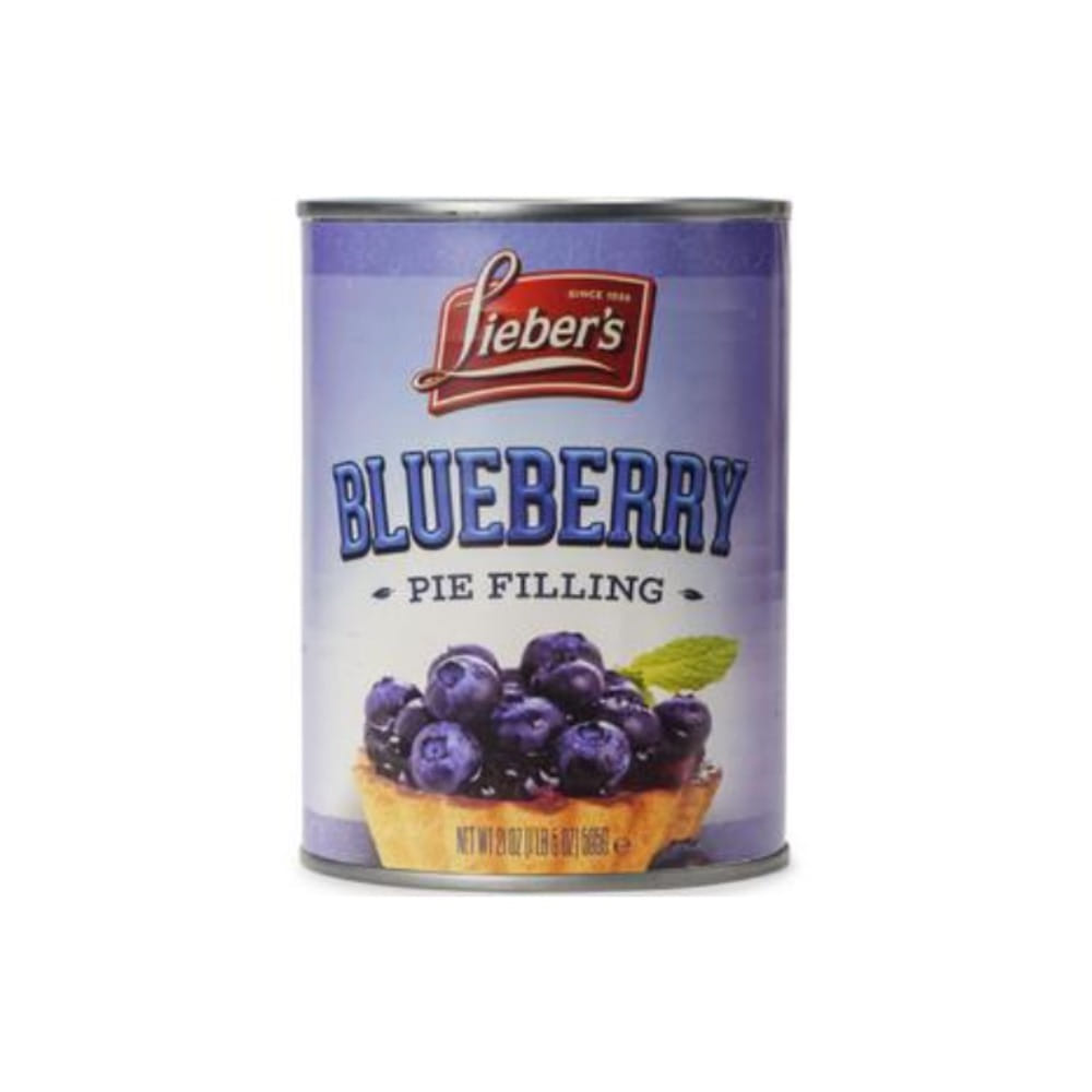 레이버스 블루베리 파이 필링 595g, Leibers Blueberry Pie Filling 595g