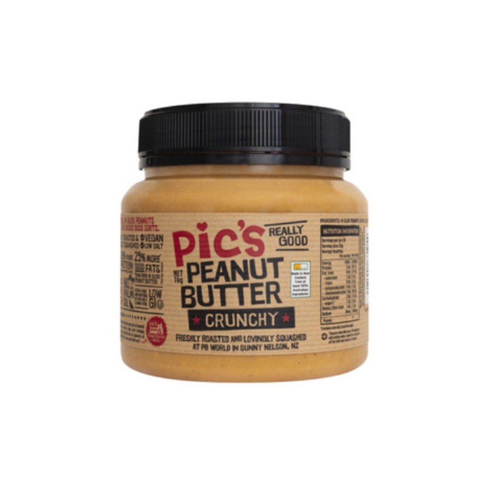 픽스 크런치 피넛 버터 1kg, Pics Crunchy Peanut Butter 1kg