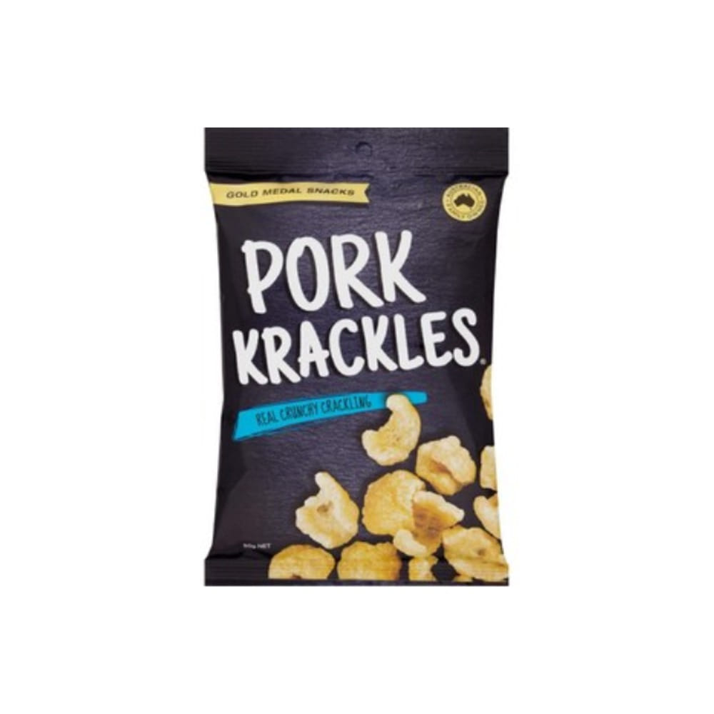 골드 메달즈 포크 크래클스 스낵 50g, Gold Medal Pork Krackles Snacks 50g