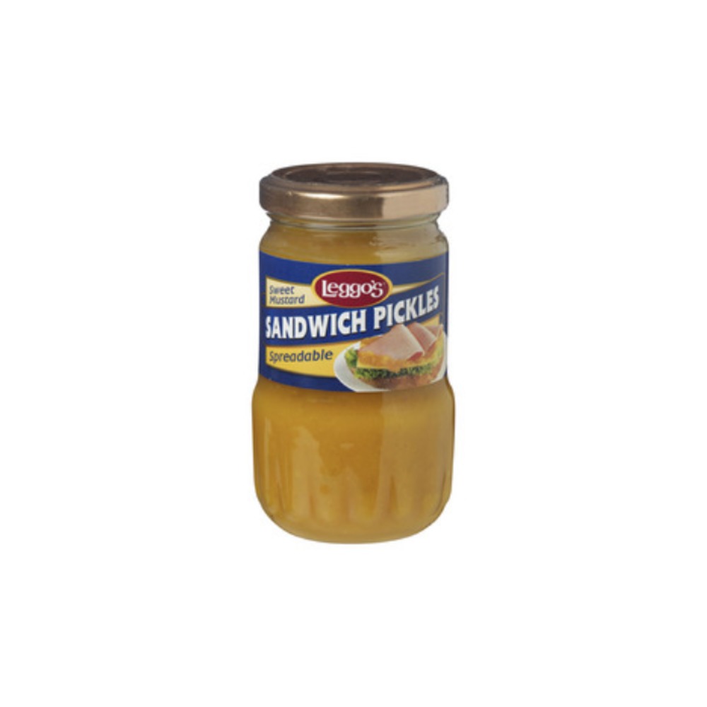 레고스 스프레더블 스윗 머스타드 샌드위치 피클스 250g, Leggos Spreadable Sweet Mustard Sandwich Pickles 250g