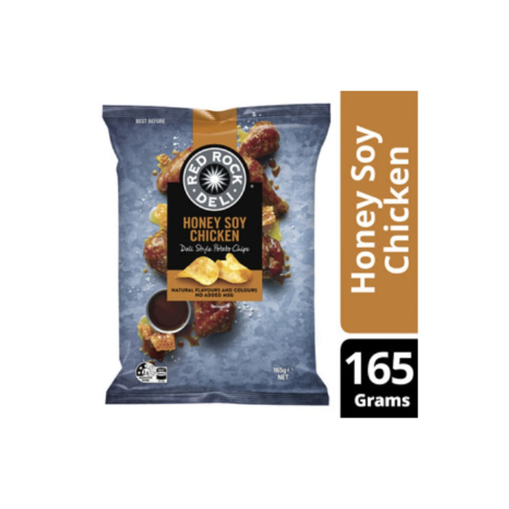 레드 록 델리 허니 소이 치킨 포테이토 칩 165g, Red Rock Deli Honey Soy Chicken Potato Chips 165g