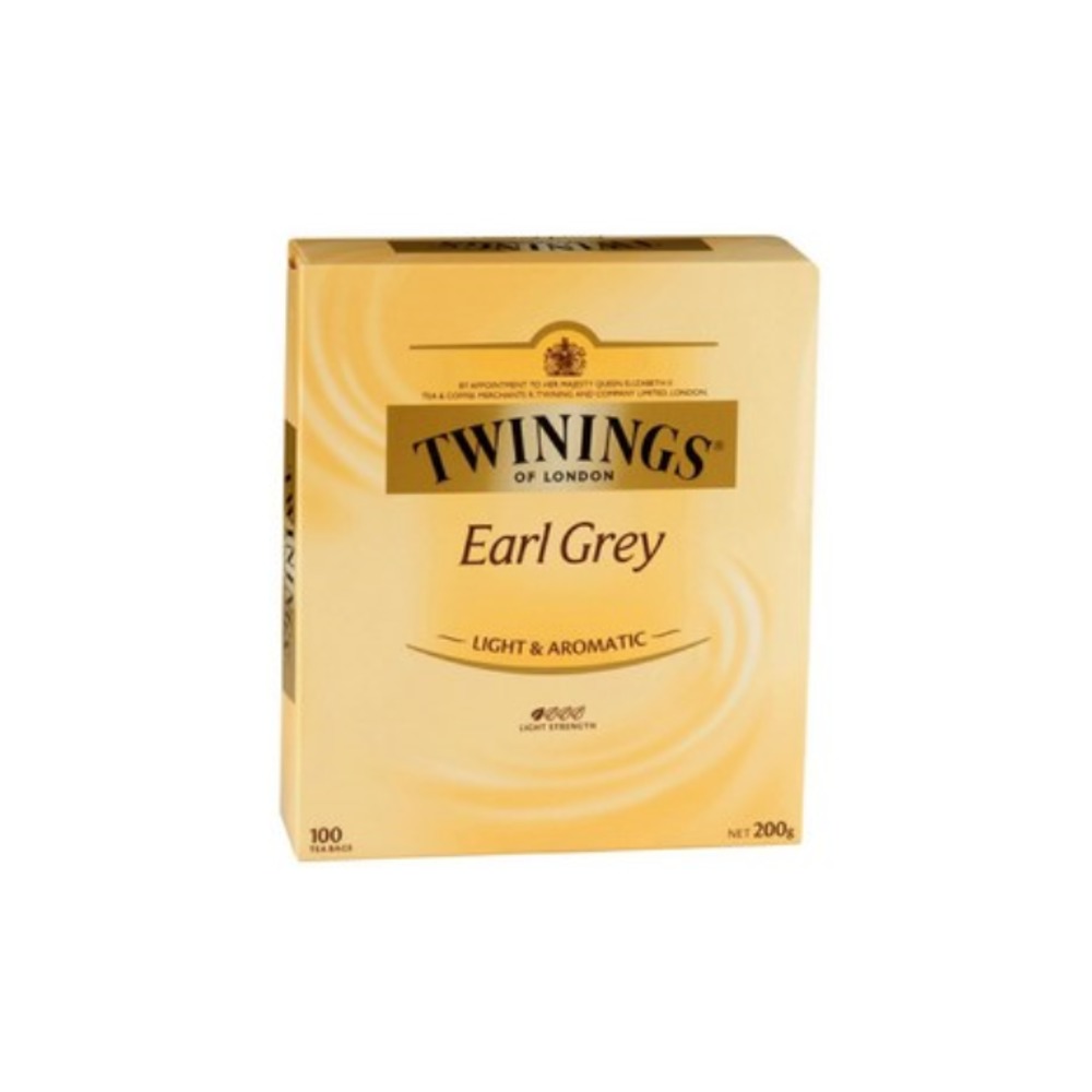트와이닝스 얼 그레이 티 배그 100 팩 200g, Twinings Earl Grey Tea Bags 100 pack 200g