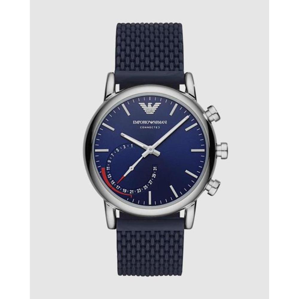 Emporio Armani Blue Hybrid Smartwatch EM941AC24TDR