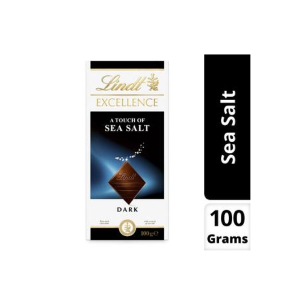 린트 엑설런스 씨 솔트 다크 초코렛 블록 100g, Lindt Excellence Sea Salt Dark Chocolate Block 100g