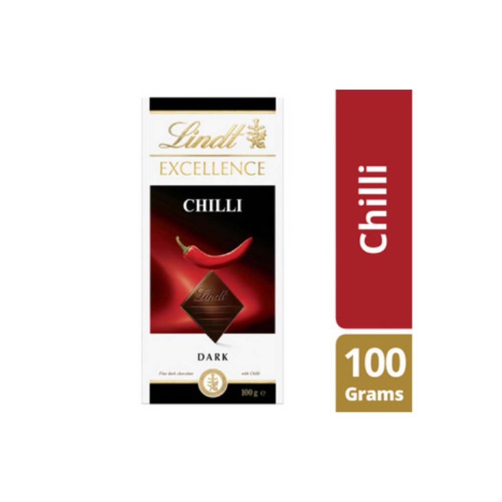 린트 엑설런스 칠리 초코렛 블록 100g, Lindt Excellence Chilli Chocolate Block 100g
