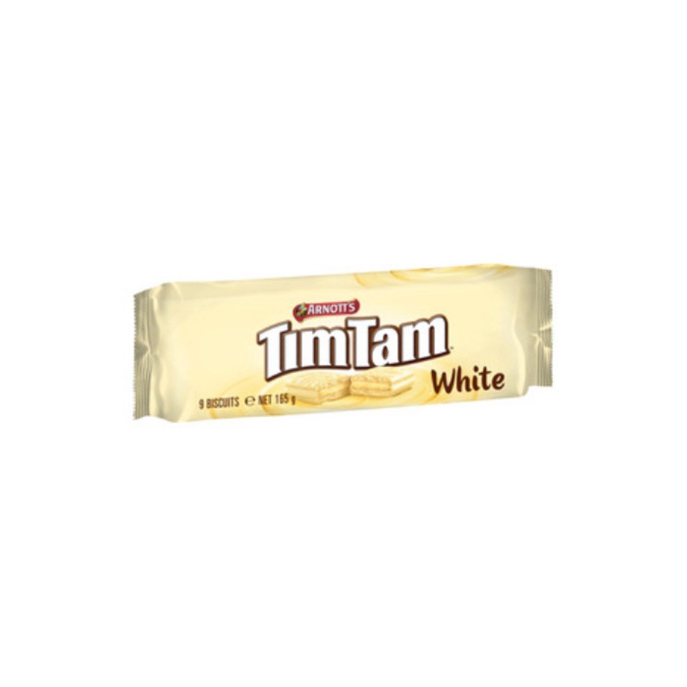 아노츠 팀 탬 화이트 초코렛 비스킷 165g, Arnotts Tim Tam White Chocolate Biscuits 165g