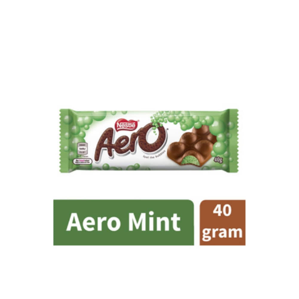 네슬레 에어로 페퍼민트 초코렛 바 40g, Nestle Aero Peppermint Chocolate Bar 40g