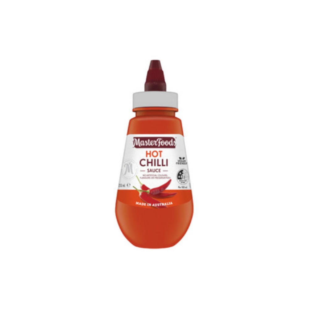 마스터푸드 핫 칠리 소스 250Ml, MasterFoods Hot Chilli Sauce 250mL