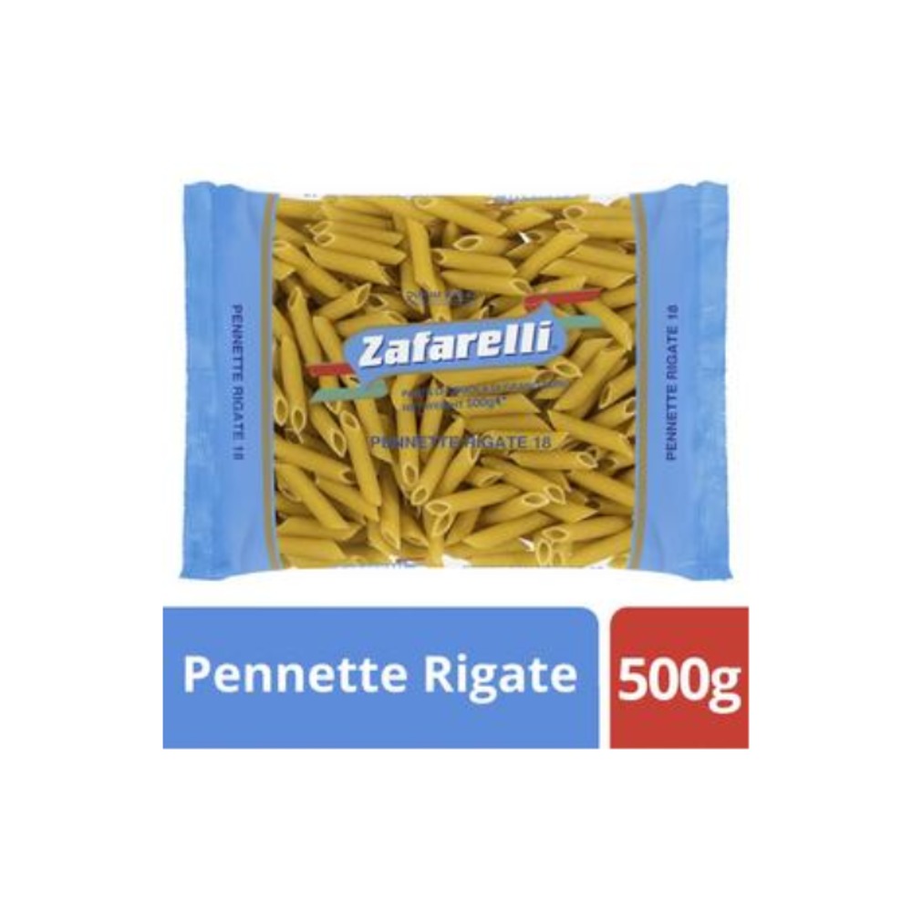 자페어리 펜느 리가티 파스타 노 18 500g, Zafarelli Penne Rigati Pasta No 18 500g