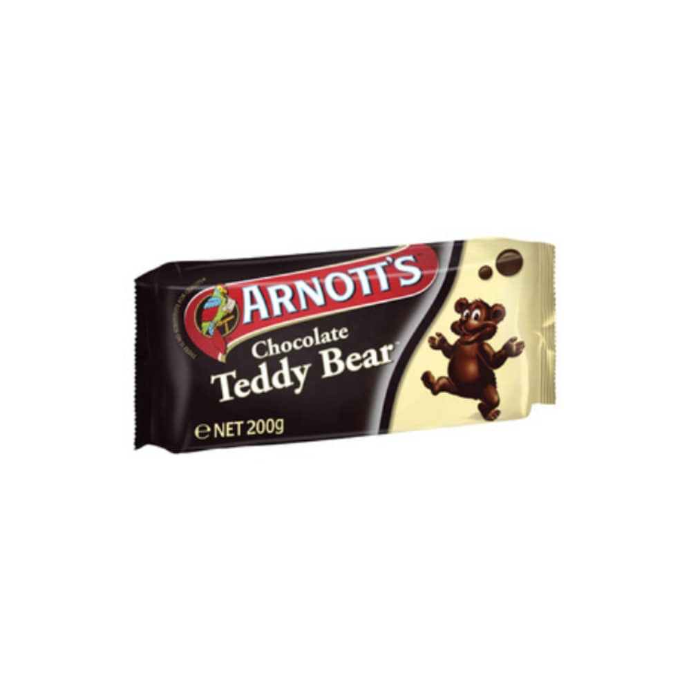 아노츠 초코렛 코티드 테디 베어 비스킷 200g, Arnotts Chocolate Coated Teddy Bear Biscuits 200g