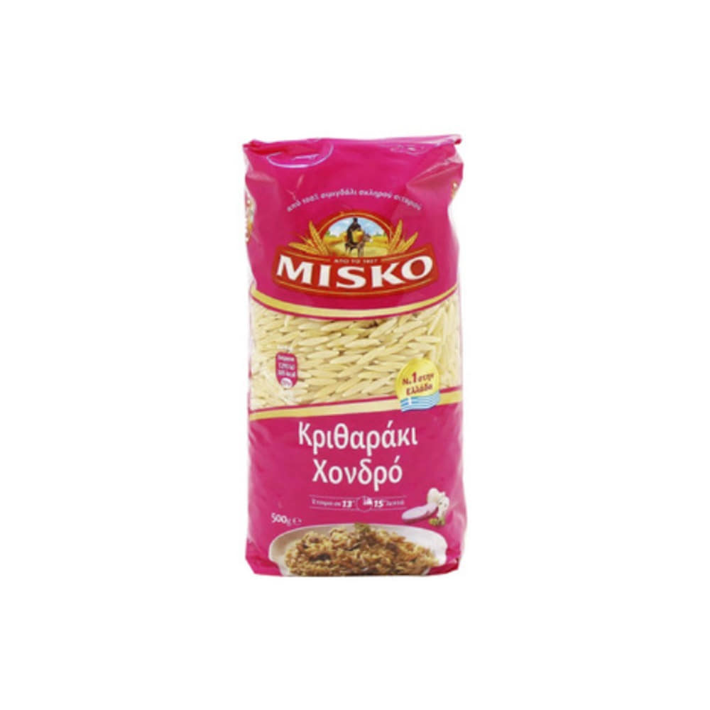 미스코 리소네 미디엄 노 52 파스타 500g, Misko Risone Medium No 52 Pasta 500g