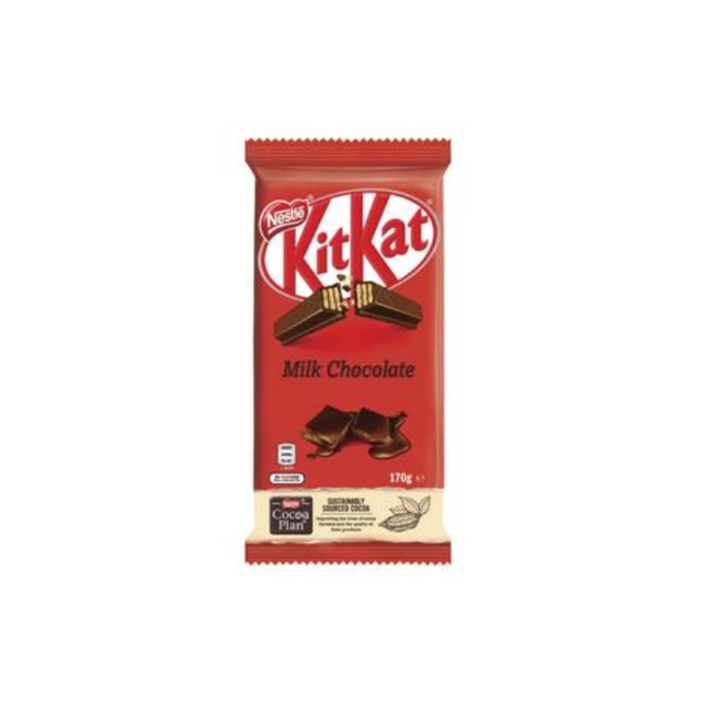 네슬레 킷캣 밀크 초코렛 블록 170g, Nestle KitKat Milk Chocolate Block 170g