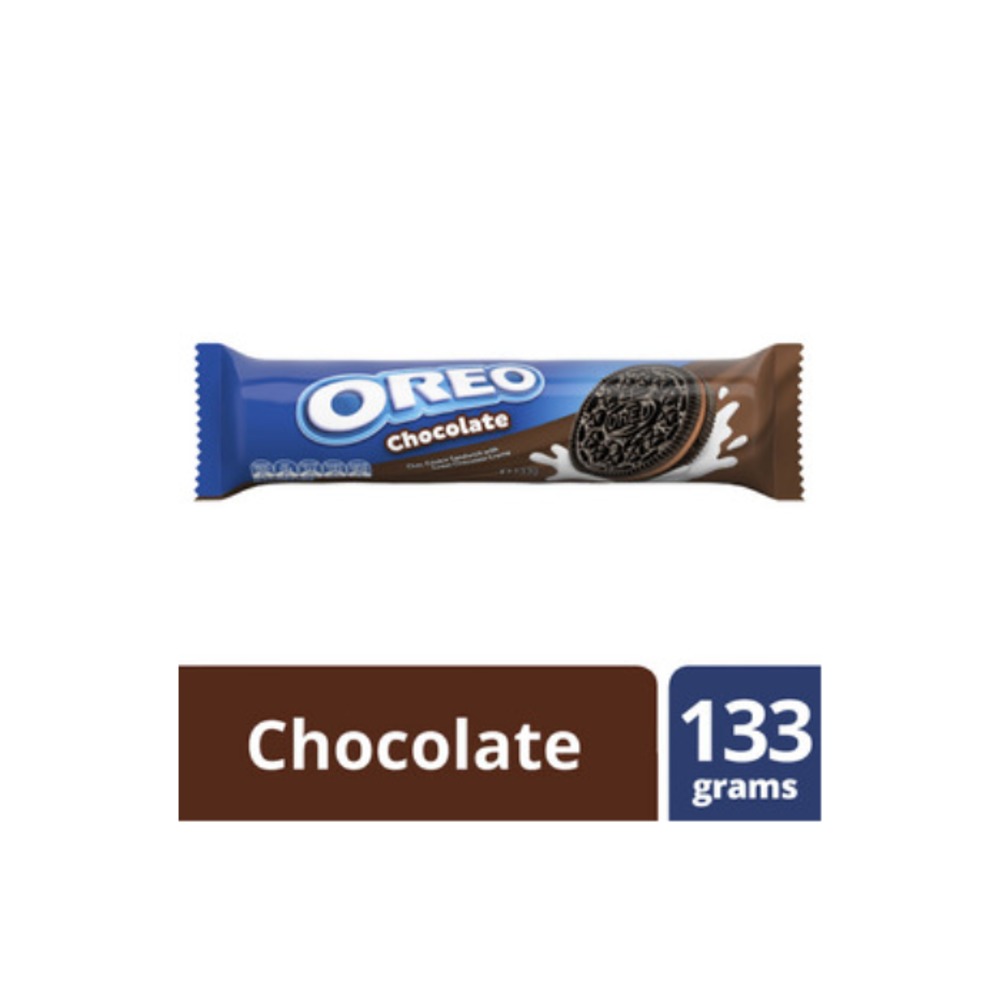 오레오 크림 비스킷 초코렛 133g, Oreo Creme Biscuits Chocolate 133g