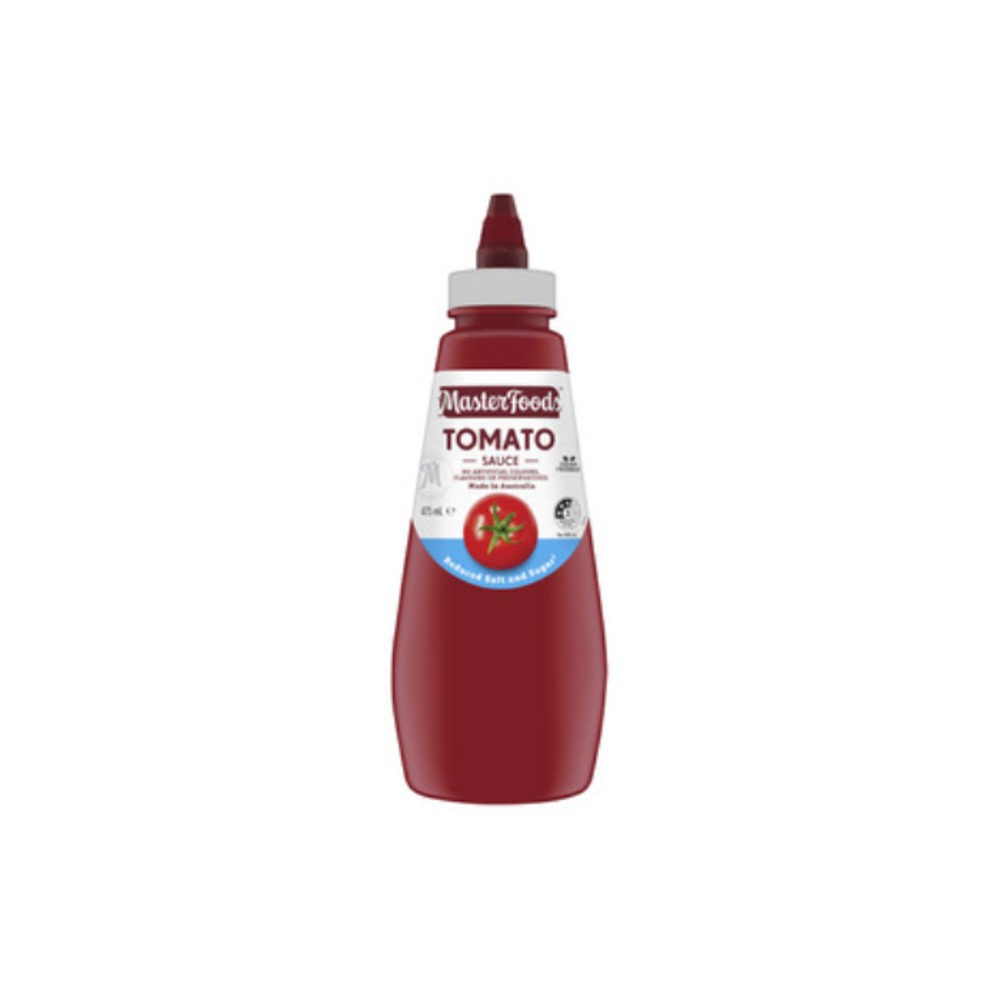 마스터푸드 솔트 리듀스드 토마토 소스 475ml, MasterFoods Salt Reduced Tomato Sauce 475mL
