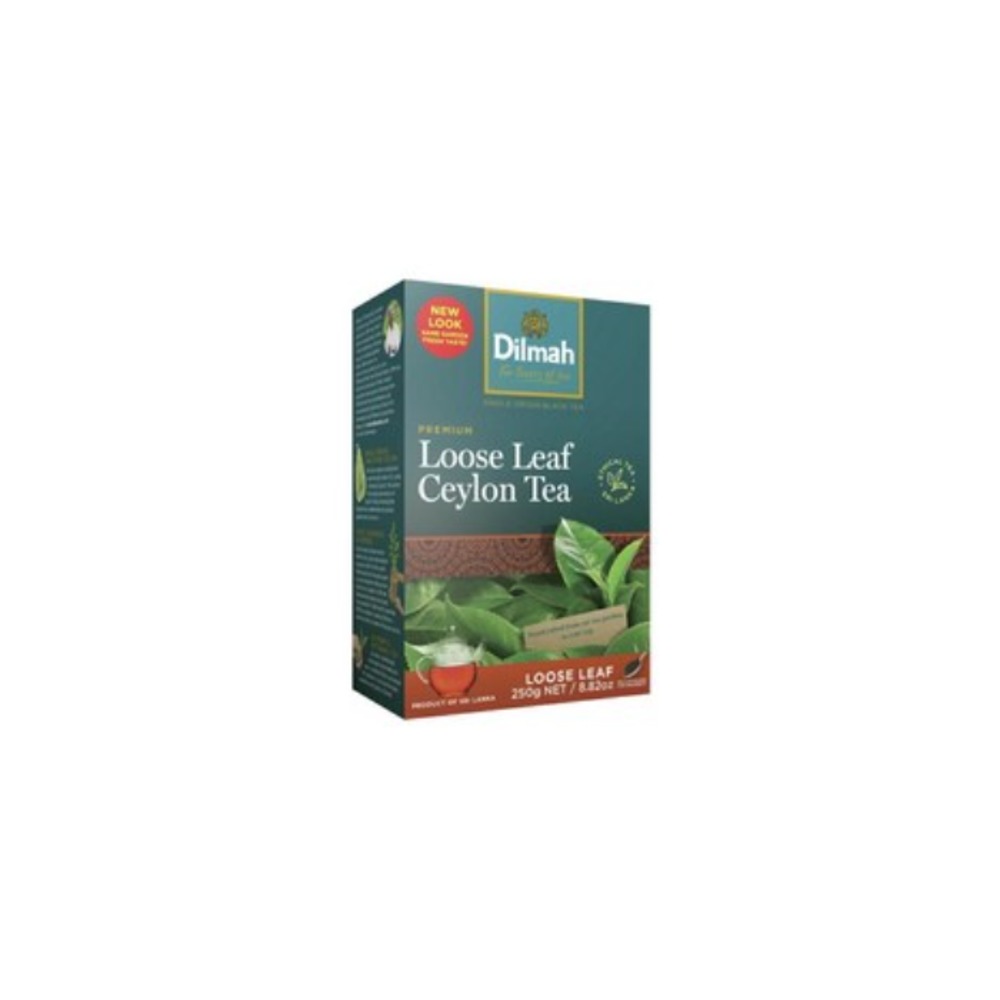 딜마 퓨어 세이론 프리미엄 루즈 리프 티 250g, Dilmah Pure Ceylon Premium Loose Leaf Tea 250g