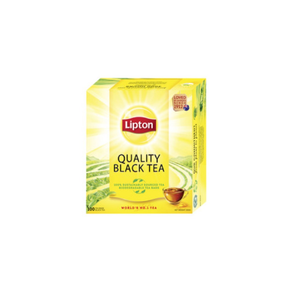 립튼 블랙 티 배그 100 팩, Lipton Black Tea Bags 100 Pack