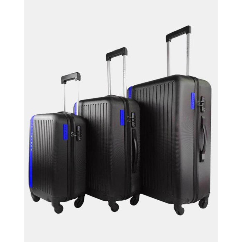 JETT BLACK Jetsetter Blue Luggage Set JE237AC26LUF