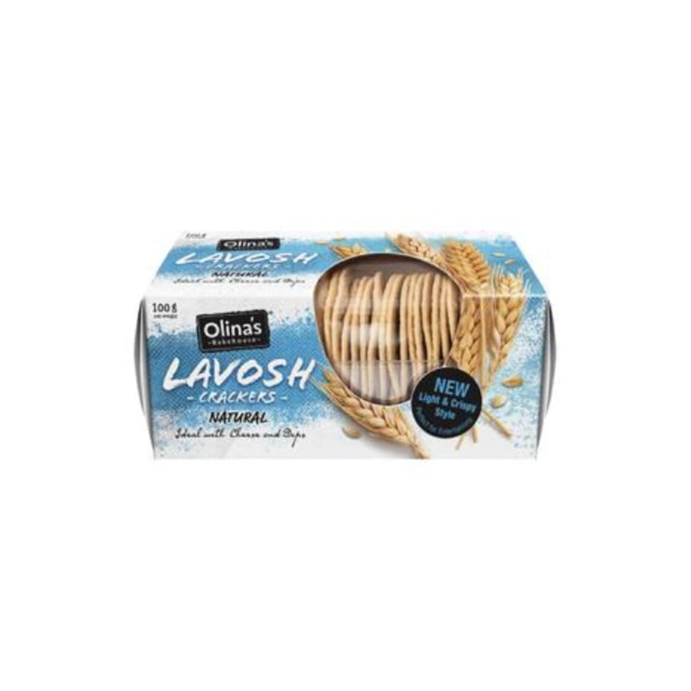 올리나스 라보시 크래커 내추럴 100g, Olinas Lavosh Crackers Natural 100g