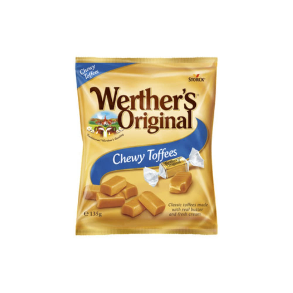 Werthers 오리지날 츄이 토피 135g, Werthers Original Chewy Toffees 135g