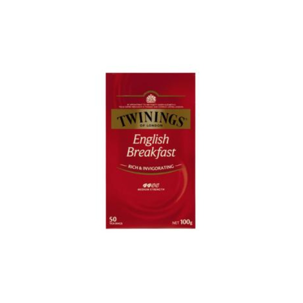 트와이닝스 잉글리시 브렉퍼스트 티 배그 50 팩 100g, Twinings English Breakfast Tea Bags 50 pack 100g