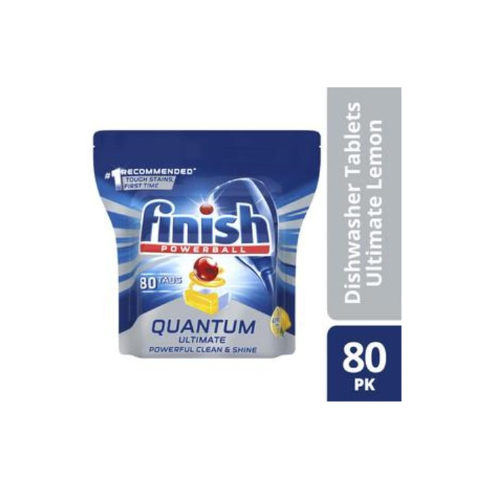 피니쉬 퀀텀 울티메이트 디시와셔 타블렛스 80 팩, Finish Quantum Ultimate Dishwasher Tablets 80 pack