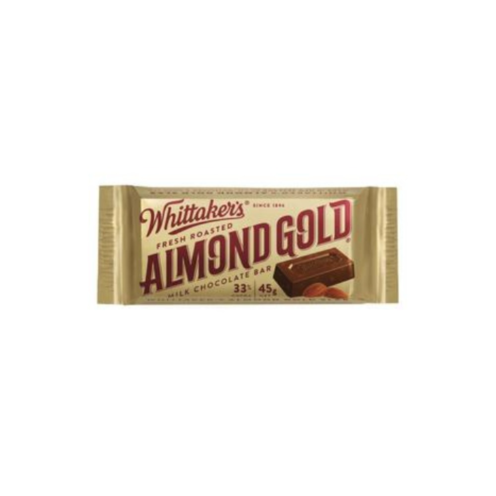 윗테이커 초코렛 슬랩 아몬드 45g, Whittakers Chocolate Slab Almond 45g