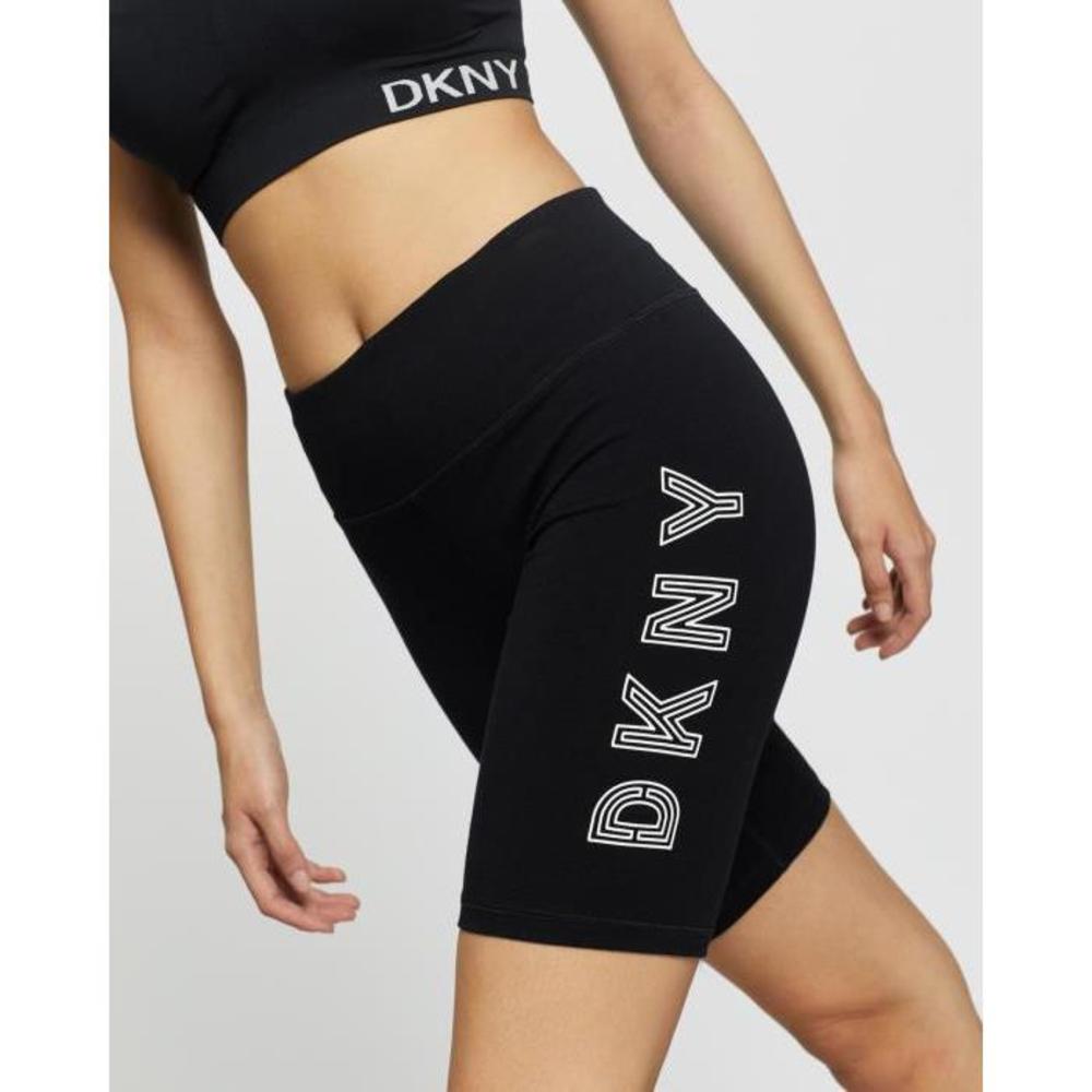 DKNY Track Logo High-Waist Shorts DK097SA39VOU