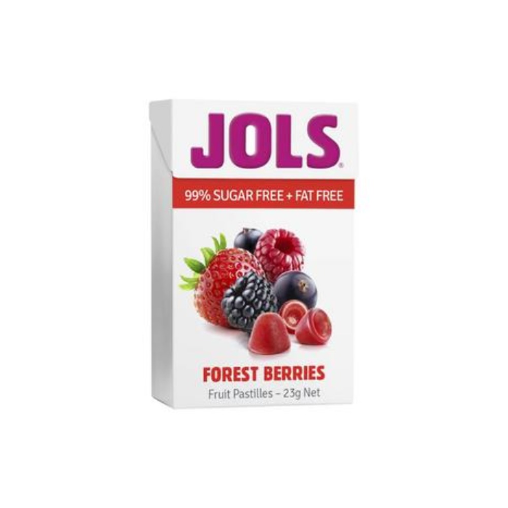 졸스 리프레싱 파스틸스 포레스트 베리 25g, Jols Refreshing Pastilles Forest Berries
