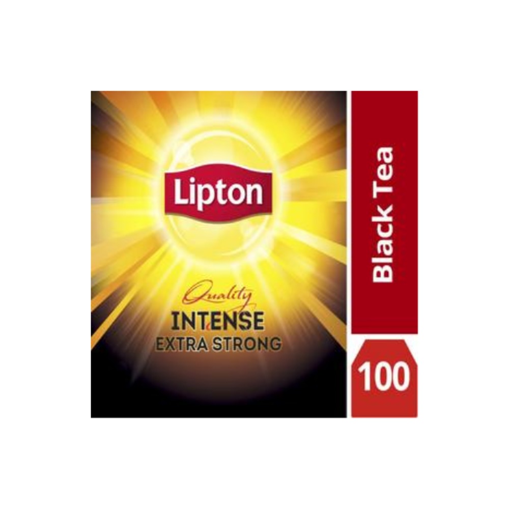 립튼 인텐스 엑스트라 스트롱 블랙 티 배그 100 팩, Lipton Intense Extra Strong Black Tea Bags 100 pack