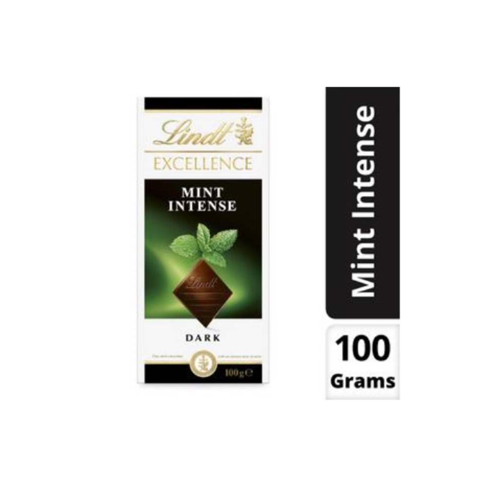 린트 엑설런스 민트 인텐스 초코렛 블록 100g, Lindt Excellence Mint Intense Chocolate Block 100g