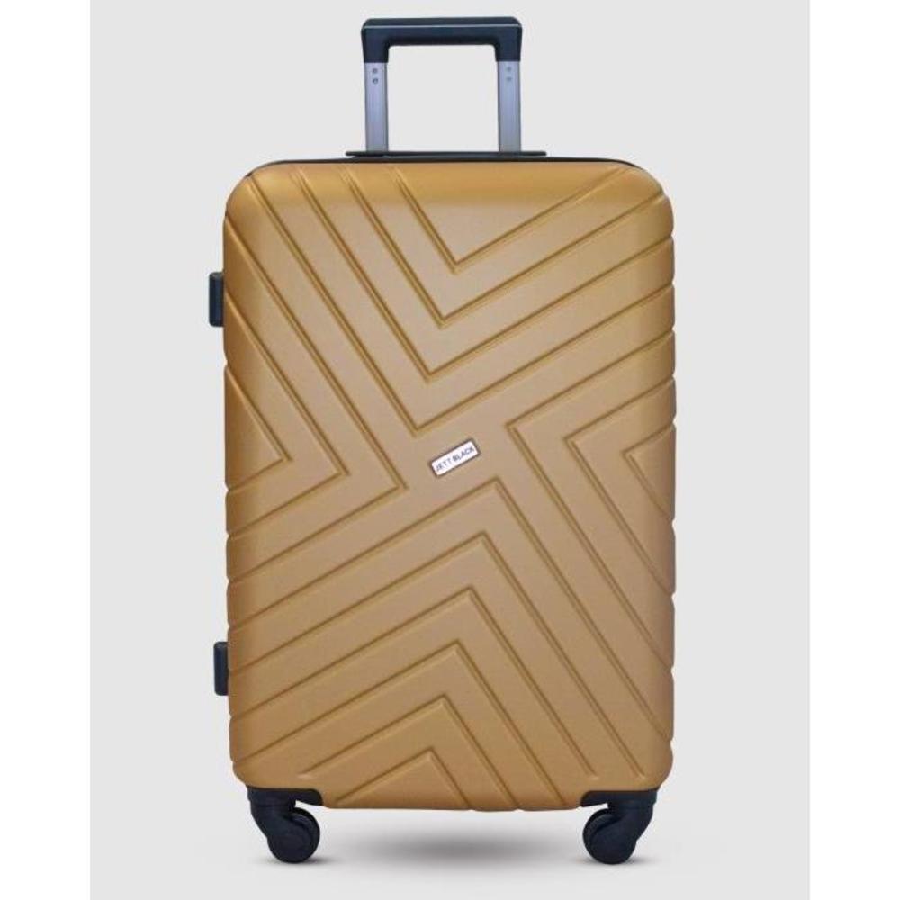 JETT BLACK Sahara Maze Large Suitcase JE237AC63RVS