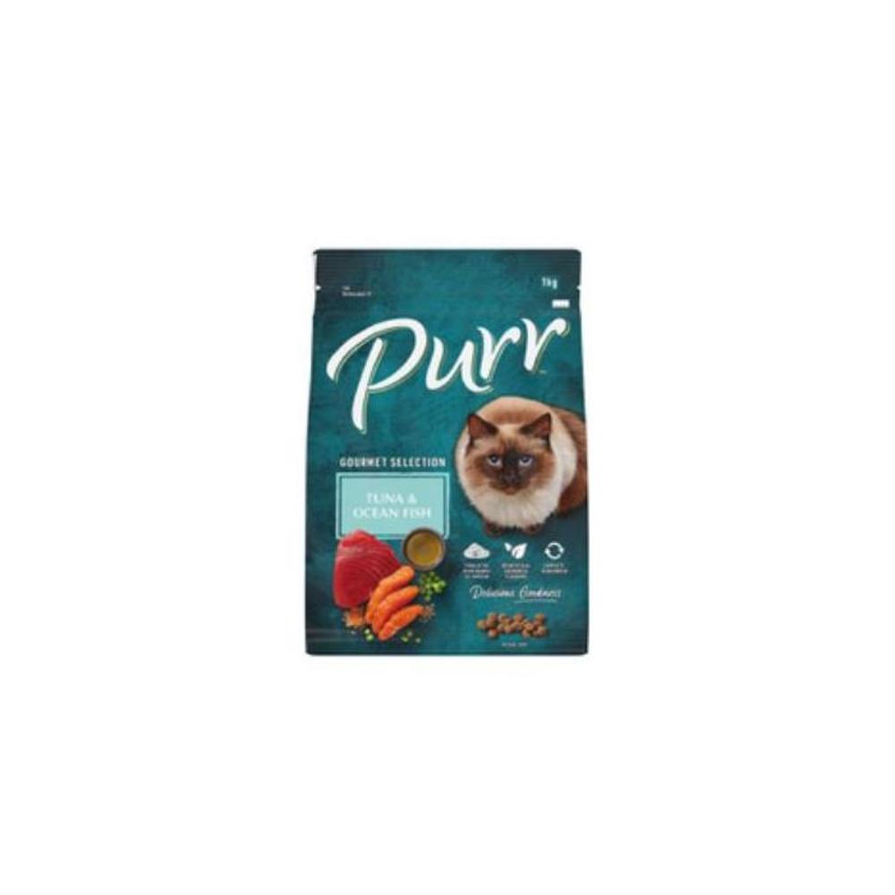 Purr Tuna &amp; Ocean Fish Adult Dry Cat Food 1kg 3715811P