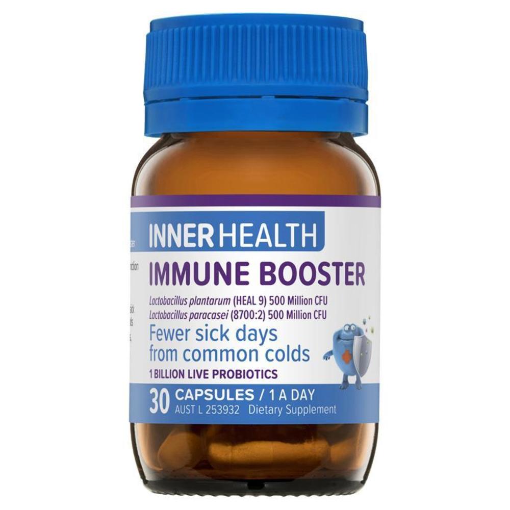 Inner Health Adults Immune Booster 30 Capsules Fridge Line