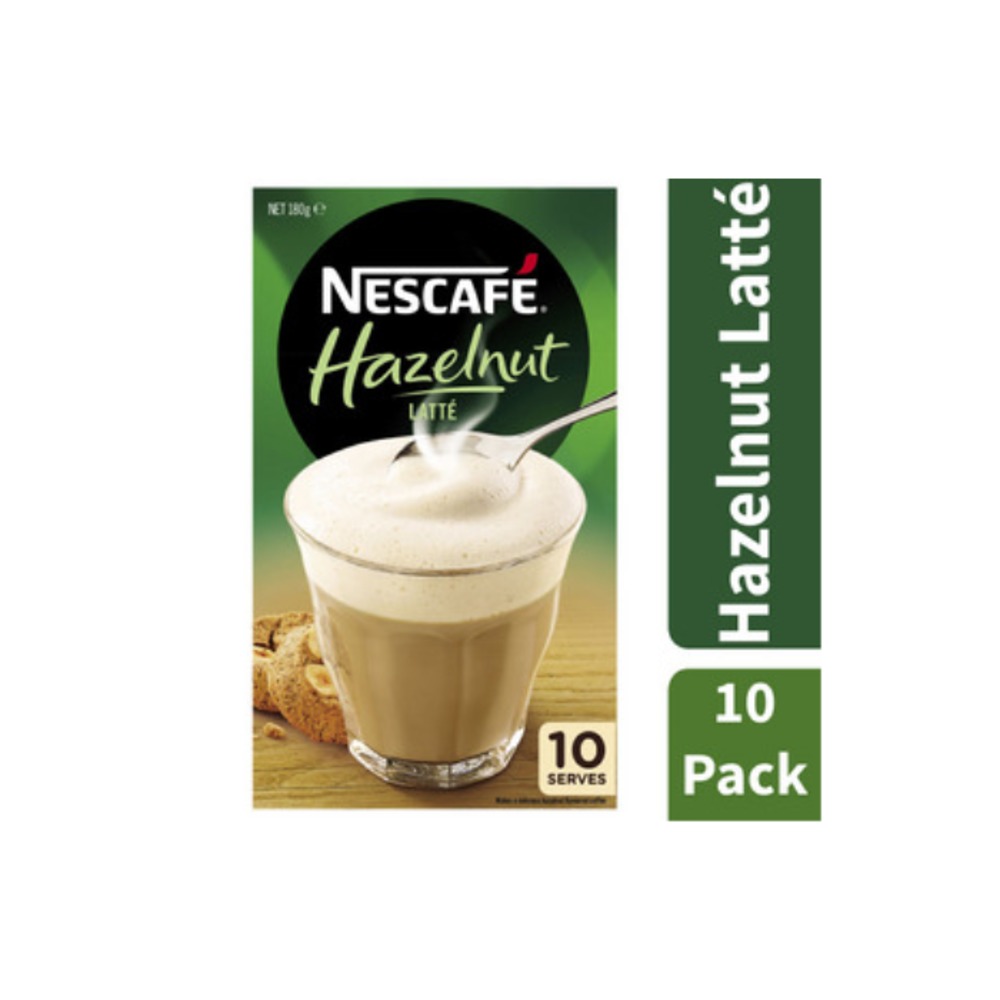 네스카페 헤이즐넛 커피 사쉐 10 팩, Nescafe Hazelnut Coffee Sachets 10 pack