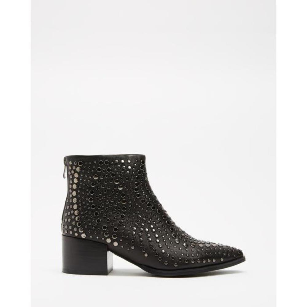 Gysette Studded Pointed Toe Boots GY664SH50JCN