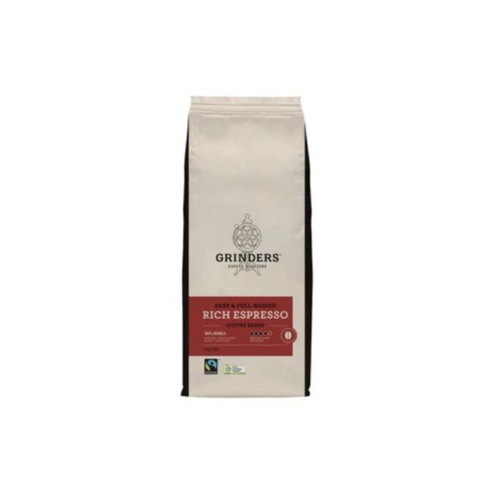 그라인더 리치 에스프레소 커피 빈 1kg, Grinders Rich Espresso Coffee Beans 1kg