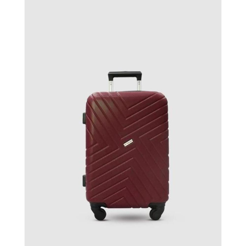 JETT BLACK Merlot Maze Carry On Suitcase JE237AC42PZX