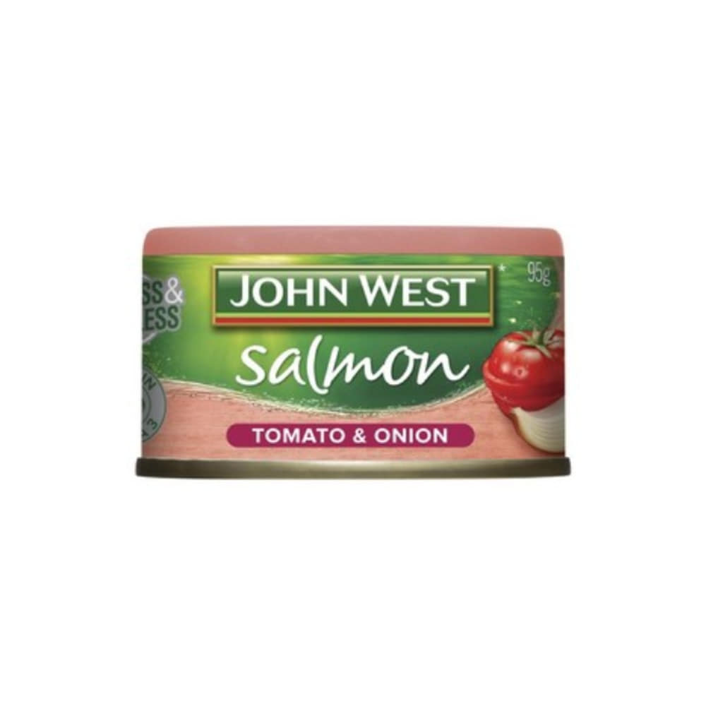 존 웨스트 템퍼스 토마토 &amp; 어니언 살몬 95g, John West Tempters Tomato &amp; Onion Salmon 95g
