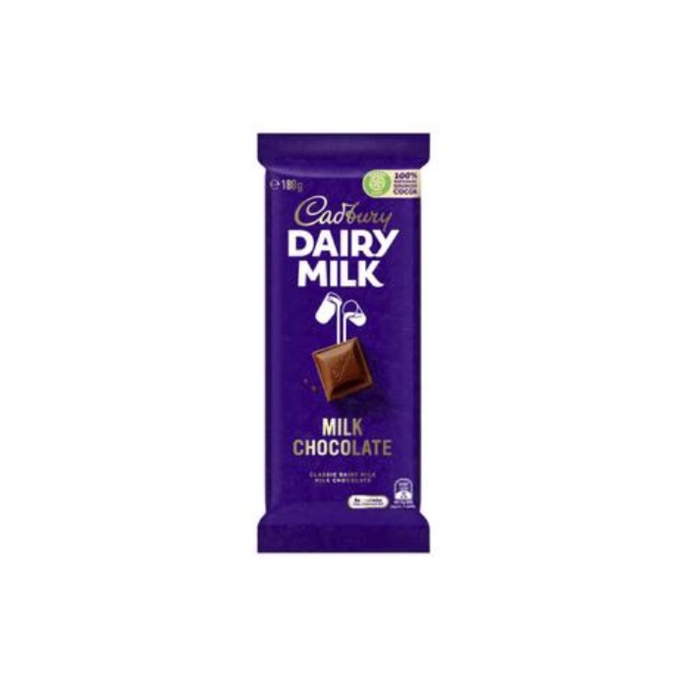 캐드버리 데어리 밀크 초코렛 블록 180g, Cadbury Dairy Milk Chocolate Block 180g