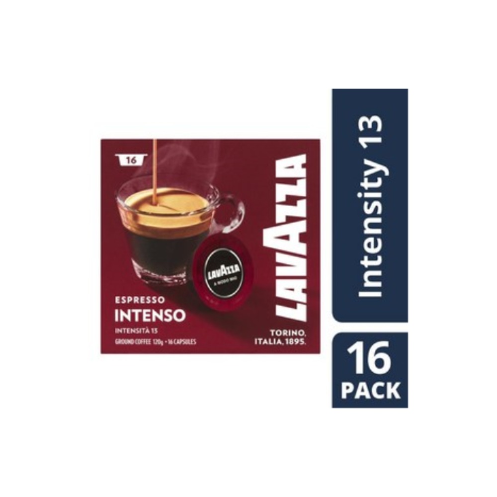 라바짜 에스프레소 인텐소 인텐시타 13 그라운드 커피 16 캡슐 120g, Lavazza Espresso Intenso Intensita 13 Ground Coffee 16 Capsules 120g