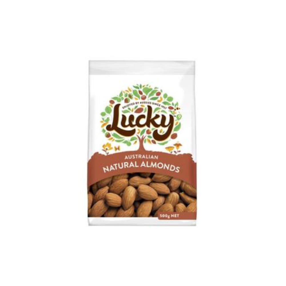 럭키 내추럴 아몬드 500g, Lucky Natural Almonds 500g