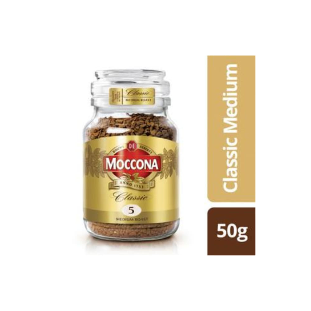 모코나 클래식 미디엄 로스트 인스턴트 커피 50g, Moccona Classic Medium Roast Instant Coffee 50g