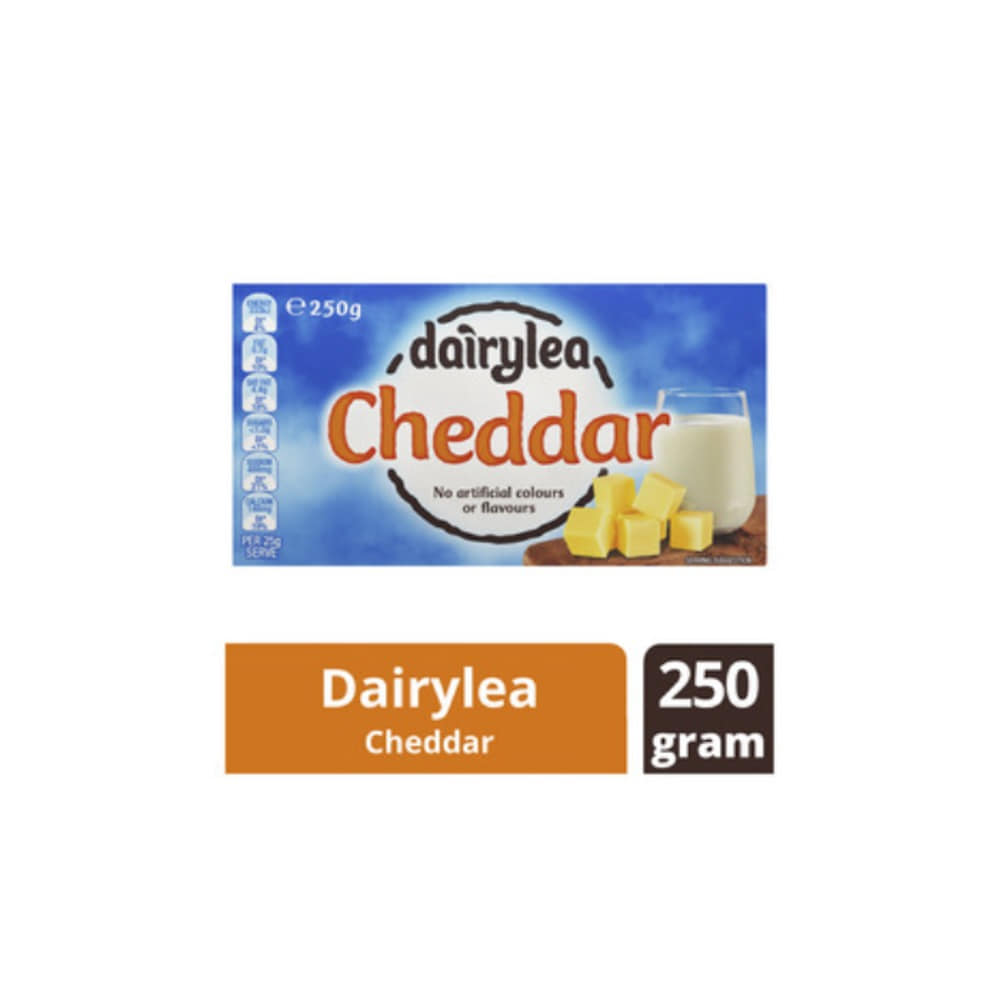 베가 데어리리 체다 치즈 블록 250g, Bega Dairylea Cheddar Cheese Block 250g