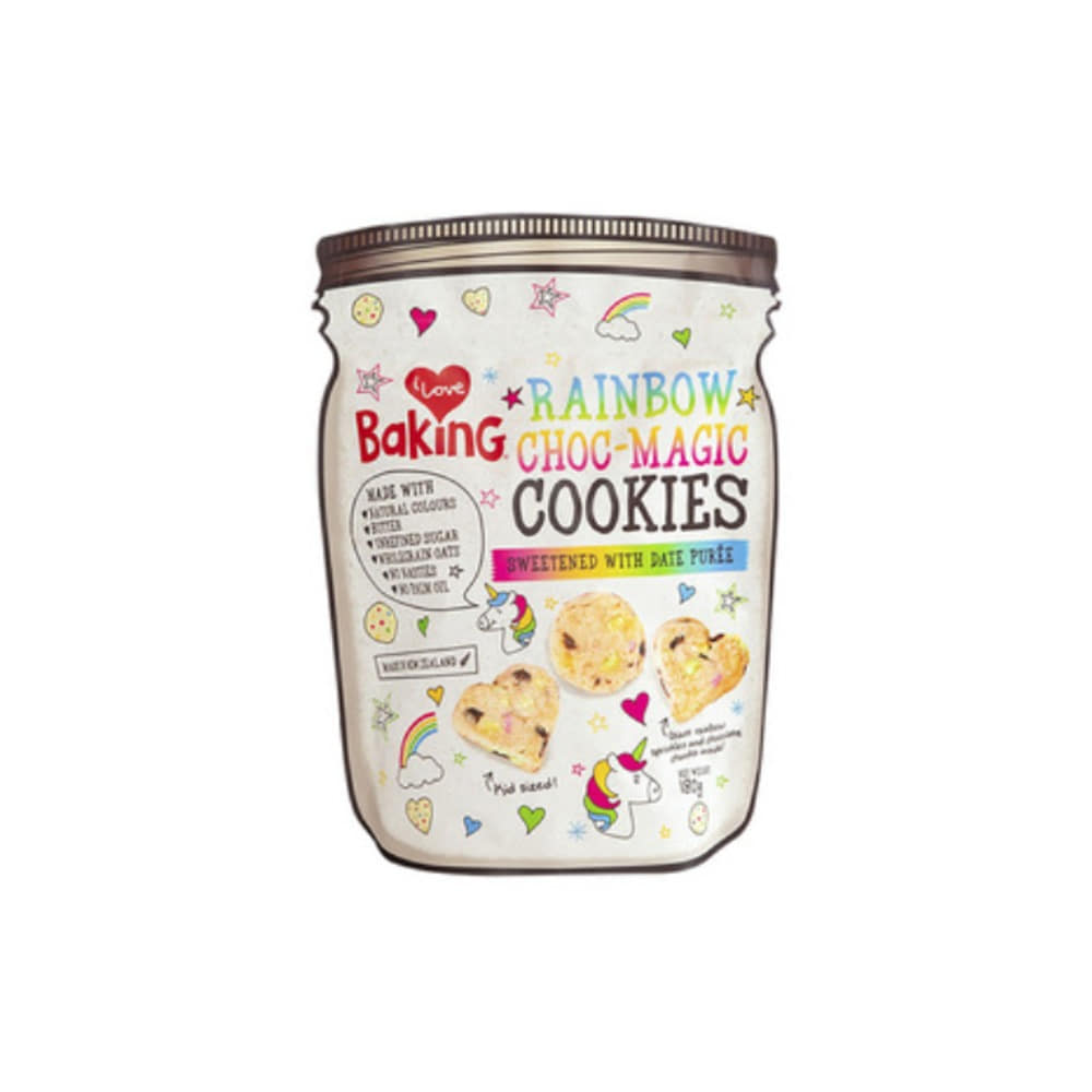 아이 러브 쿠키 레인보우 초코 매직 쿠키 180g, I Love Cookies Rainbow Choc Magic Cookies 180g