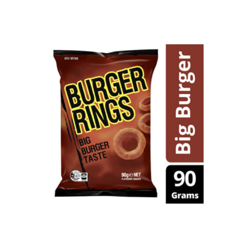 버거 링스 스낵 90g, Burger Rings Snacks 90g