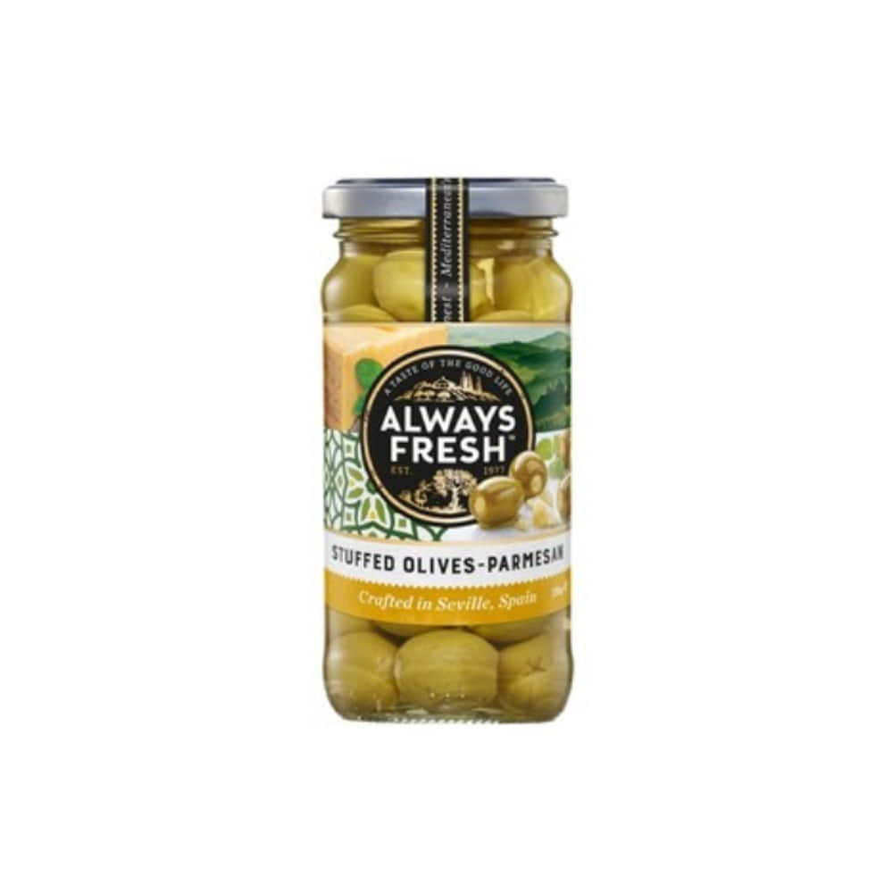 얼웨이즈 프레쉬 스터프드 올리브 파마산 235g, Always Fresh Stuffed Olives Parmesan 235g