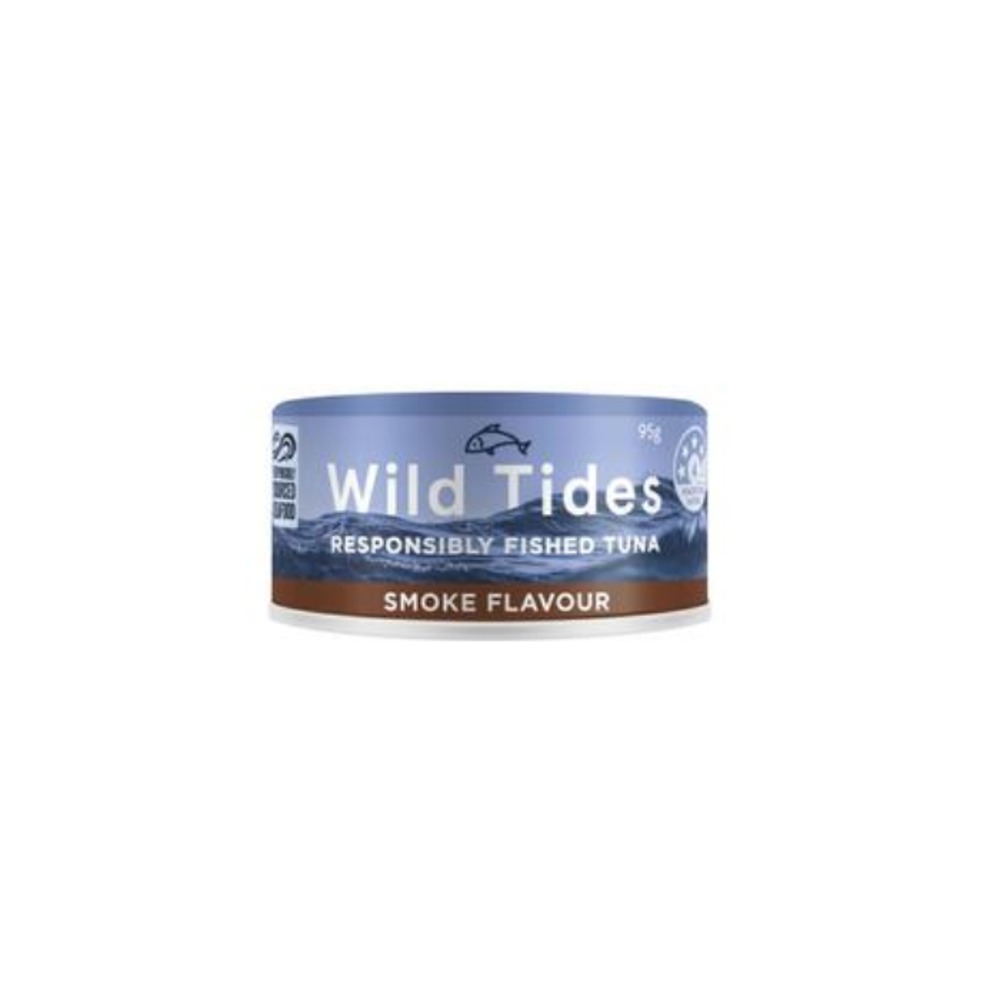 와일드 타이드즈 스모크 플레이버 튜나 95g, Wild Tides Smoke Flavour Tuna 95g