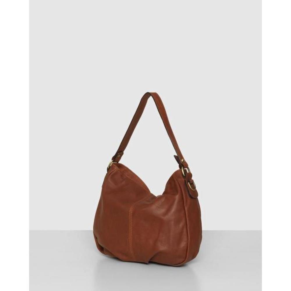 BEE The Airlie Brown Shoulder Bag BE016AC50HQN